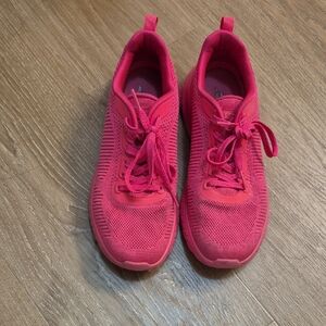 Vibrant Pink Athletic Sneakers